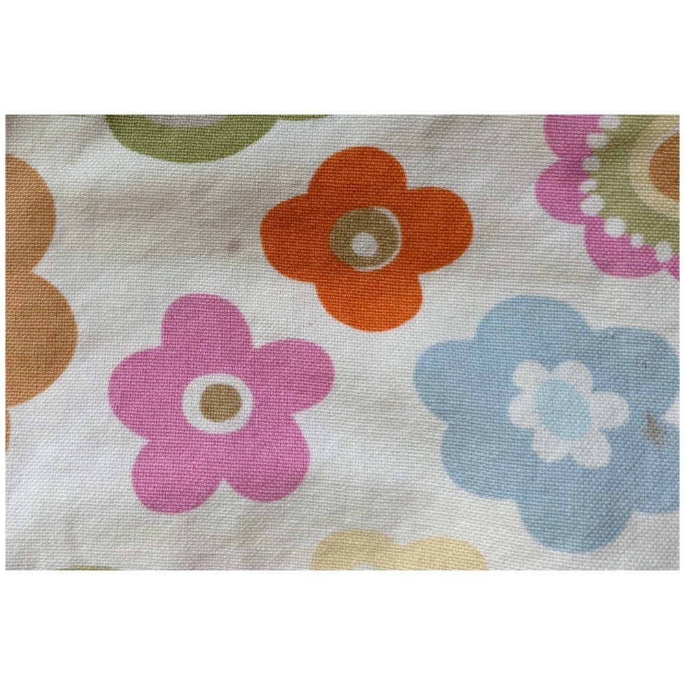 Pottery Barn Teen Floral Pillow Shams Flower Power Colorful Hippie Boho Cottage - Picture 2 of 5